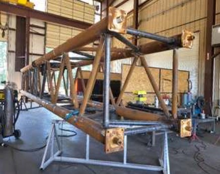Steel fabrication inspection at the yard